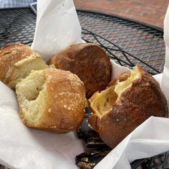 Delaney House - Bread basket- popovers yum. - American Near Me - Holyoke, Massachusetts Delaney House - Bread basket- popovers yum. - American Near Me - Holyoke, Massachusetts