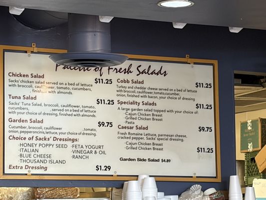 Menu photo 1 Sacks Sandwiches - Phoenix Phoenix, AZ Menu photo 1 Sacks Sandwiches - Phoenix Phoenix, AZ