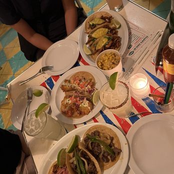 Tacombi - Al pastor, carne asada, Baja crispy fish tacos, corn esquite - Tacos Near Me - Forest Hills, New York