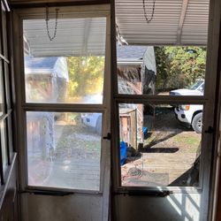 Squeegee mama’s window washing - Before & After