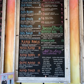 Playa Bowls - Menu - Juice Bars & Smoothies Near Me - Memphis, Tennessee Playa Bowls - Menu - Juice Bars & Smoothies Near Me - Memphis, Tennessee