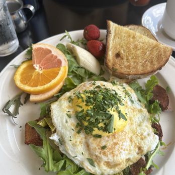 Newbergundian Bistro - Daily hash- in this case all veggie. - Wine Bars Near Me - Newberg, Oregon