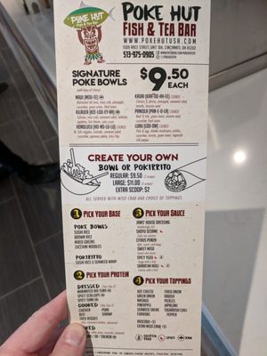 Menu photo 4 Poke Hut Cincinnati, OH