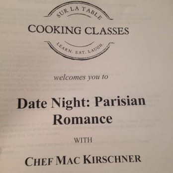 DATE NITE BOX - Our French cooking class at Sur La Table. - Party & Event Planning Near Me - Costa Mesa, California DATE NITE BOX - Our French cooking class at Sur La Table. - Party & Event Planning Near Me - Costa Mesa, California