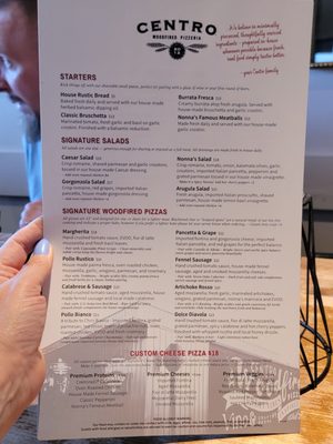 Menu photo 4 Centro Woodfired Pizzeria Cedar City, UT Menu photo 4 Centro Woodfired Pizzeria Cedar City, UT