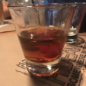 The Hideaway - Smoked Manhattan - Sports Bars Near Me - Odenton, Maryland