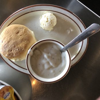 Spencer's Cafe - Biscuit and gravy. - New American Near Me - Bakersfield, California