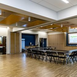Hyland Hills Parks and Recreation - One of three multi-purpose rooms available for recreation programming and private rentals.