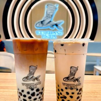 Wushiland Boba - Black Milk Tea w/ Boba and Earl Grey Milk Tea w/ Boba IG: @ammysalamii - Bubble Tea Near Me - Los Angeles, California Wushiland Boba - Black Milk Tea w/ Boba and Earl Grey Milk Tea w/ Boba IG: @ammysalamii - Bubble Tea Near Me - Los Angeles, California