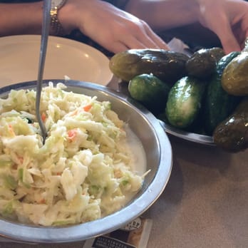 Roasters 'N Toasters - Pinecrest - Complimentary coleslaw and pickles! - Bagels Near Me - Miami, Florida