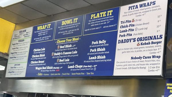 Menu photo 6 Kebab Daddy Montrose, CA