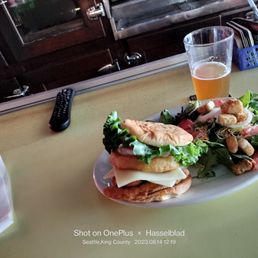 Chicken bacon club sandwich! Chicken bacon club sandwich!