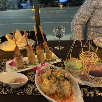 Madame Puffs and Thai Bistro - Chicken satay, bang bang shrimp, puffs - Thai Near Me - Chicago, Illinois Madame Puffs and Thai Bistro - Chicken satay, bang bang shrimp, puffs - Thai Near Me - Chicago, Illinois