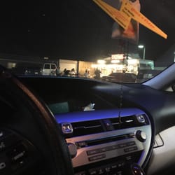 Taco stand near chevron