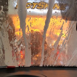 In the wash. In the wash.