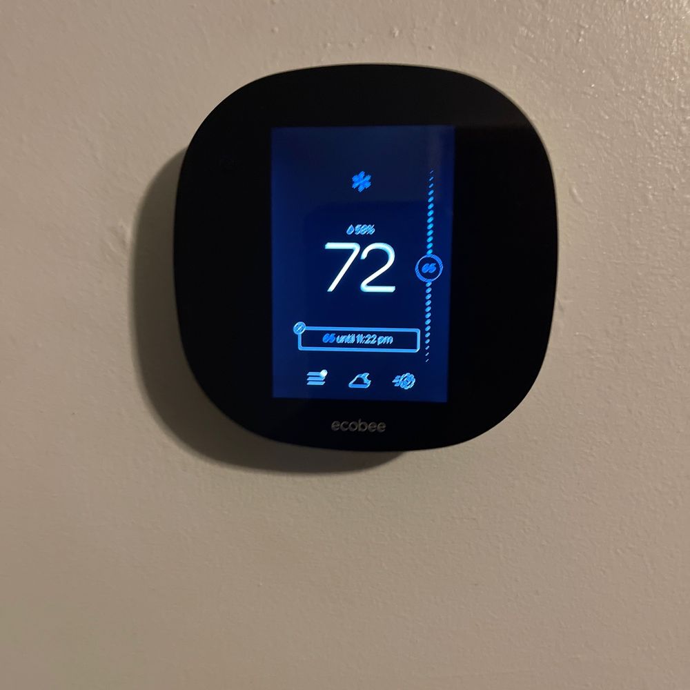 Lyons Heating & AC - Temperature was at 87° after troubleshooting with Ecobee and having Mr. Lyons knowledge and support. It's 72° and getting cooler! - Heating & Air Conditioning/HVAC Near Me - Stone Mountain, Georgia
