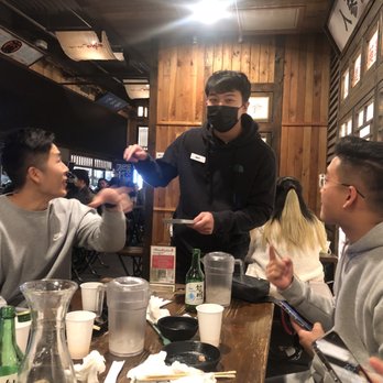 Misoolkwan OC - Matt was great, we all had a great time here! He did a cool soju trick for us - Korean Near Me - Buena Park, California