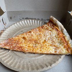 Aladdin Crown Pizza - Slice of cheese.