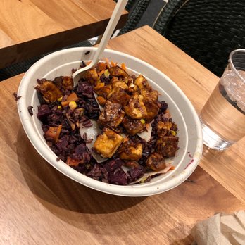 Roots Natural Kitchen - Bowl with rice & bbq tofu - Salad Near Me - Pittsburgh, Pennsylvania