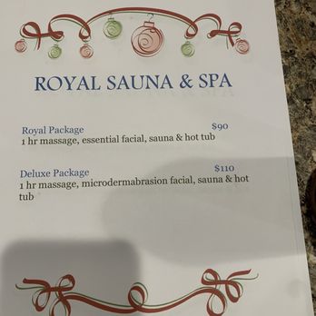 Royal Sauna & Spa - Holiday 2019 Specials - Massage Near Me - El Paso, Texas Royal Sauna & Spa - Holiday 2019 Specials - Massage Near Me - El Paso, Texas