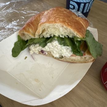Manna Bakery & Deli - Chicken salad sandwich on a croissant. - Bakeries Near Me - Littleton, Colorado Manna Bakery & Deli - Chicken salad sandwich on a croissant. - Bakeries Near Me - Littleton, Colorado