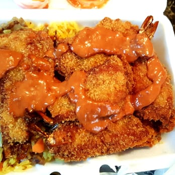 China One - 8 jumbo shrimp with beef fried rice. It was okay - Chinese Near Me - Lafayette, Louisiana China One - 8 jumbo shrimp with beef fried rice. It was okay - Chinese Near Me - Lafayette, Louisiana
