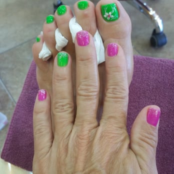 Nova Nail Spa - Lovely "Spring" nails done!! :-) I'm always so happy with the work they do!! - Nail Salons Near Me - San Diego, California