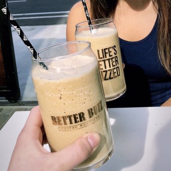 Better Buzz Coffee Hillcrest - White chocolate buzz on the patio - Coffee & Tea Near Me - San Diego, California Better Buzz Coffee Hillcrest - White chocolate buzz on the patio - Coffee & Tea Near Me - San Diego, California