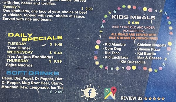 Menu photo 1 Cantina grill Oologah, OK Menu photo 1 Cantina grill Oologah, OK