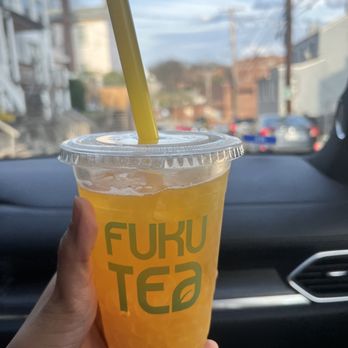 Fuku Tea - Jasmine tea with mango and passion fruit - Coffee & Tea Near Me - Pittsburgh, Pennsylvania Fuku Tea - Jasmine tea with mango and passion fruit - Coffee & Tea Near Me - Pittsburgh, Pennsylvania