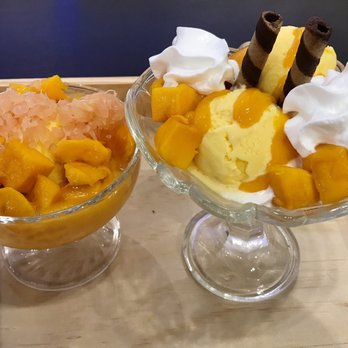 Mango Mango Dessert - Mango Sundae is definitely their best seller. - Desserts Near Me - Plano, Texas