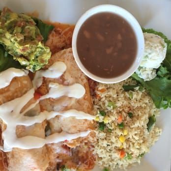 Mi Pueblo Cafe - Enchiladas de camaron - delicious & flavorsome - Seafood Near Me - Oxnard, California
