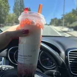 It's Boba Time - Coconut Watermelon Slush