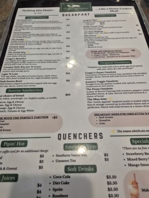 Menu photo 6 Crager's Restaurant Sarasota, FL