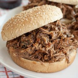 Borers BBQ - Pulled Pork Sandwich