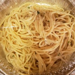 How hard is it to get garlic & oil right?!?!? Never again.