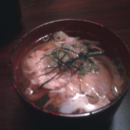 Gyoza soup Gyoza soup