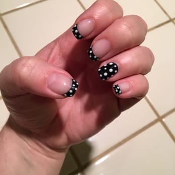 LV Nails & Spa - Ask for Lyca! These are my real nails, manicured by Lyca. This is gel polish. - Nail Salons Near Me - Henderson, Nevada