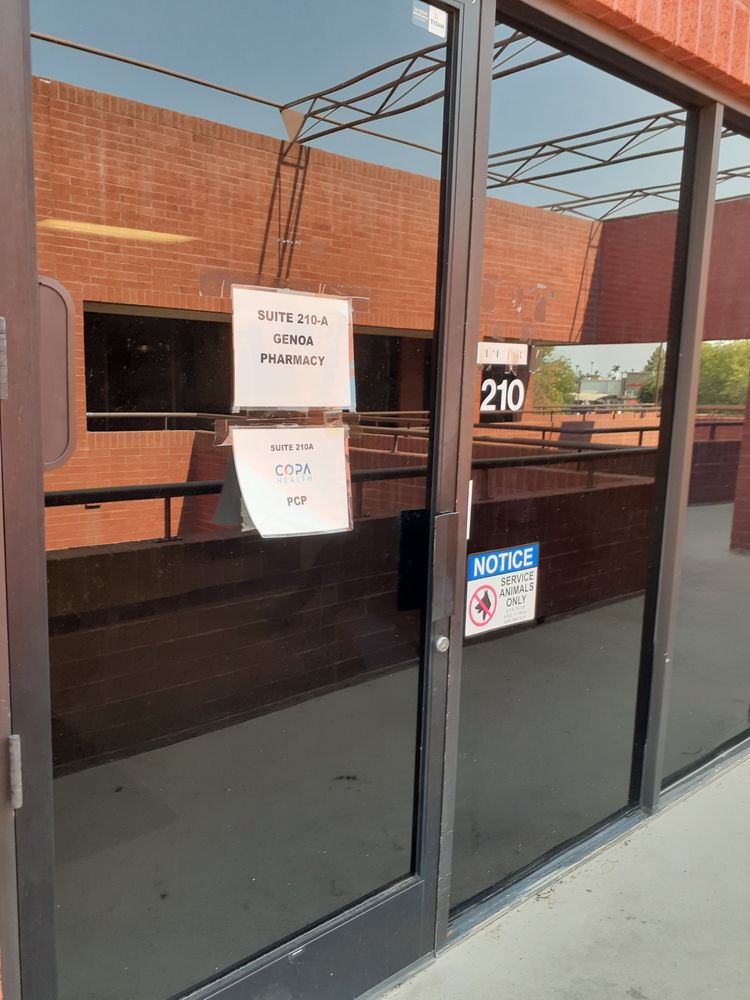 GENOA HEALTHCARE PHARMACY Updated August 2025 10240 N 31st Ave