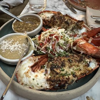 Mirate - Wood Oven Roasted 1/2 Lobster - Mexican Near Me - Los Angeles, California Mirate - Wood Oven Roasted 1/2 Lobster - Mexican Near Me - Los Angeles, California