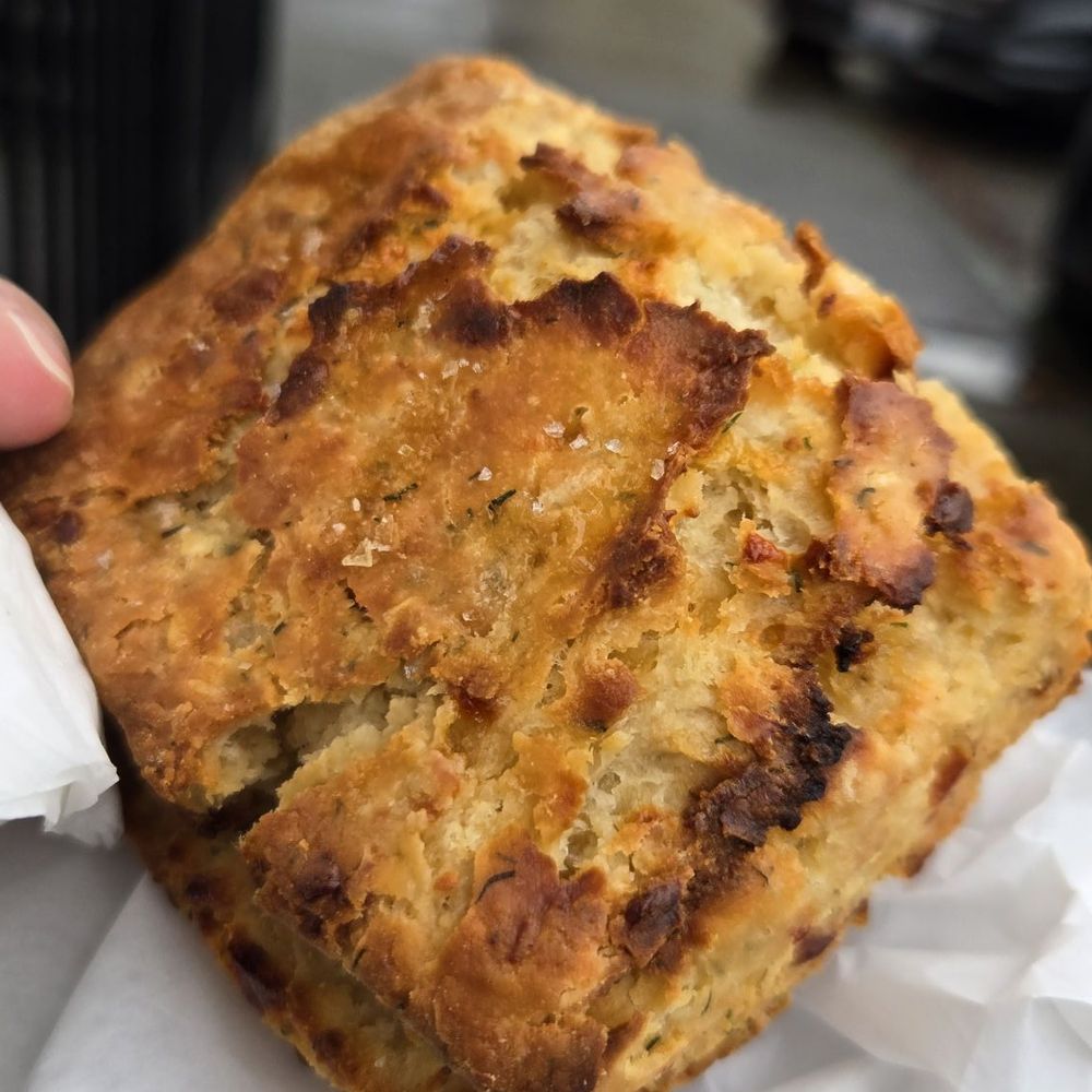 Cafe Blue - Savory scone. - Coffee & Tea Near Me - Bellingham, Washington Cafe Blue - Savory scone. - Coffee & Tea Near Me - Bellingham, Washington
