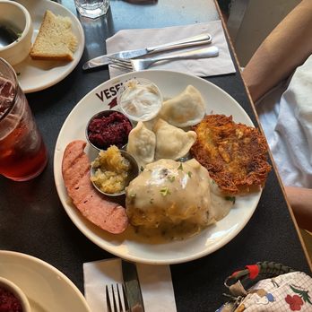 Veselka - Deluxe Meat Combo - Ukrainian Near Me - New York, New York