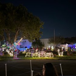 Oasis Church - Christmas lights by train