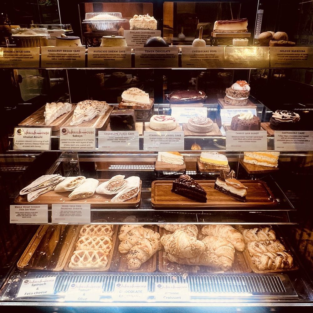 Qahwah House - So many pastry choices! - Coffee & Tea Near Me - Montclair, New Jersey Qahwah House - So many pastry choices! - Coffee & Tea Near Me - Montclair, New Jersey