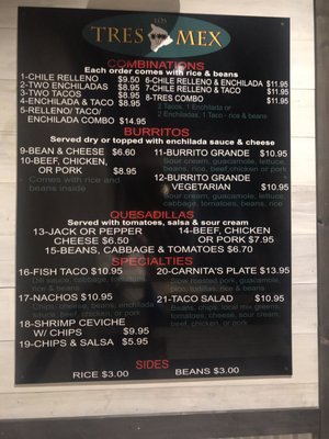 Menu photo 6 Los Tres Mex Waikoloa, HI Menu photo 6 Los Tres Mex Waikoloa, HI