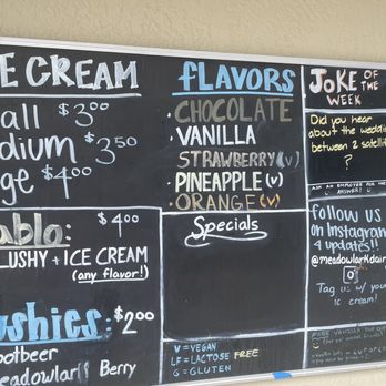 Meadowlark Dairy - Ice cream flavors today- pick 2 for a swirl - Ice Cream & Frozen Yogurt Near Me - Pleasanton, California Meadowlark Dairy - Ice cream flavors today- pick 2 for a swirl - Ice Cream & Frozen Yogurt Near Me - Pleasanton, California