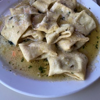 Beppe & Gianni's Trattoria - Bishop's Hat pasta with sage butter sauce - Italian Near Me - Eugene, Oregon Beppe & Gianni's Trattoria - Bishop's Hat pasta with sage butter sauce - Italian Near Me - Eugene, Oregon
