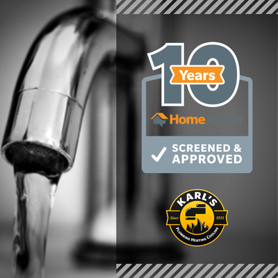 Karl's Plumbing Heating & Cooling Logo