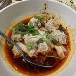 Spicy Wonton In Chill Oil Sause Spicy Wonton In Chill Oil Sause