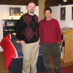 Bedding Shoppe - Owner Mike Hatler & Store Manager Eric Goordman